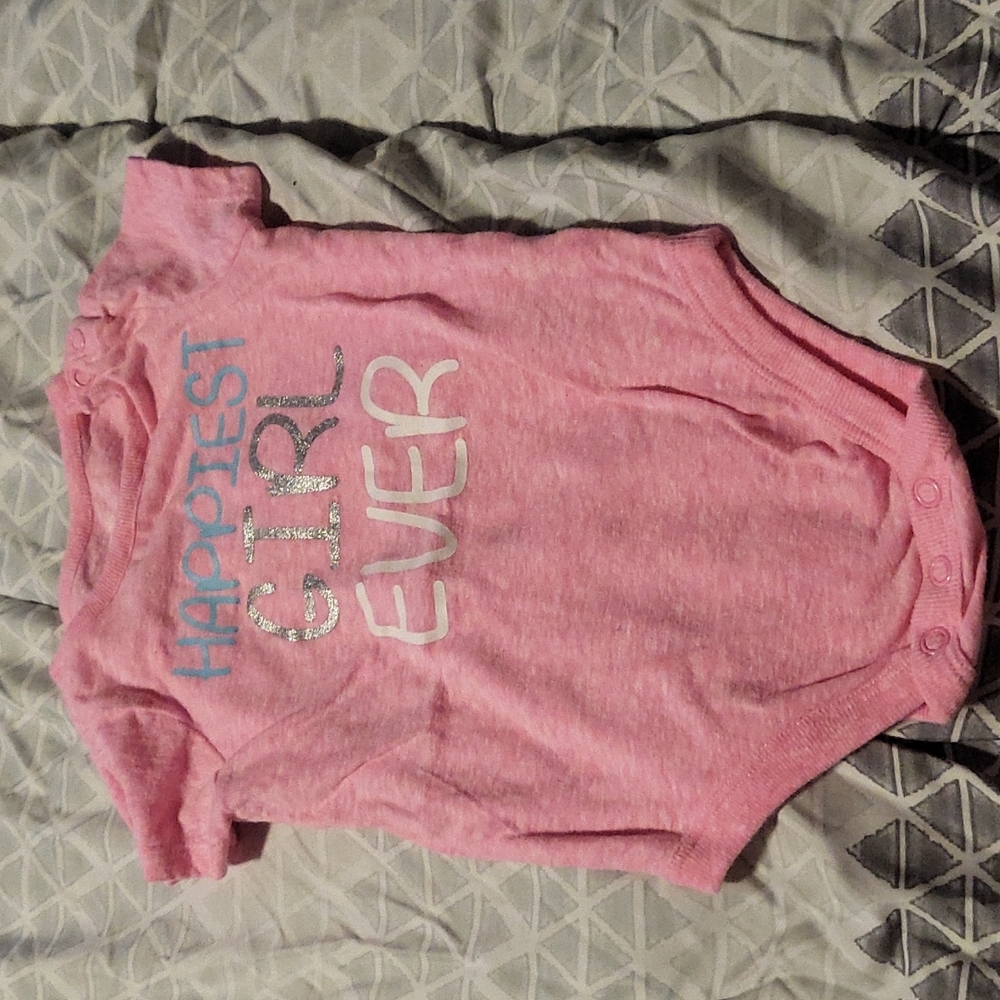 Pink onesie